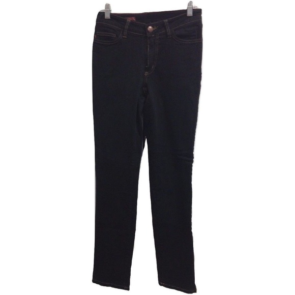 New Makers USA Size 4 Black Denim Stretch Jeans - Picture 1 of 3